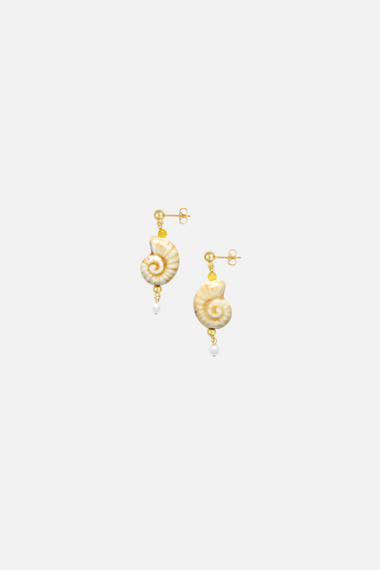 Seaside Earring Caramel Cream