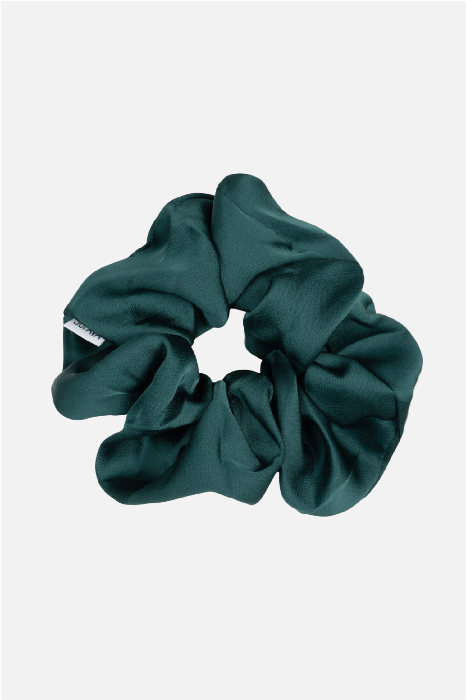 Moon Dust Scrunchie Emerald Green.