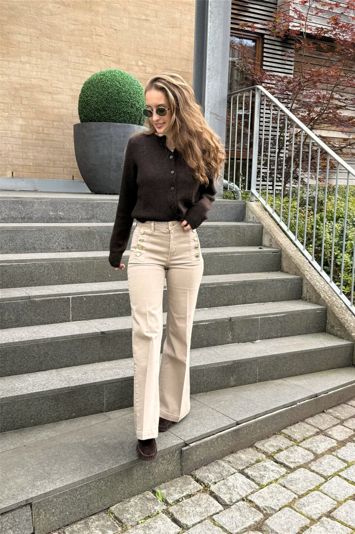 Giudith Jeans Taupe