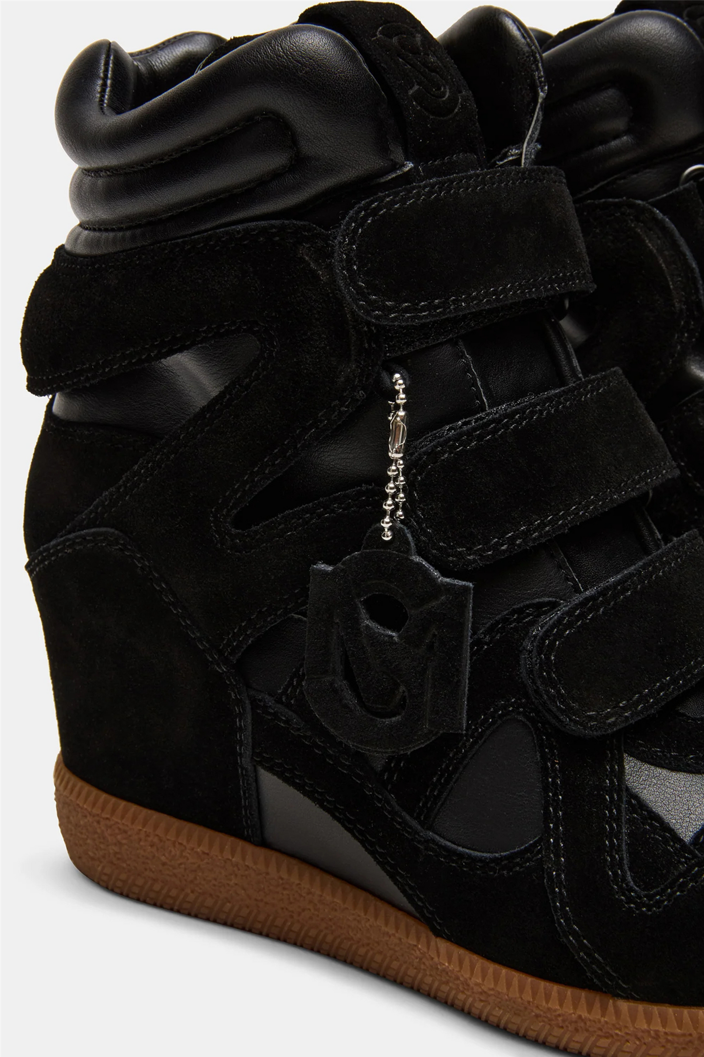 Mavis Black Suede