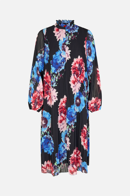 Binacras Dress Black Blossom