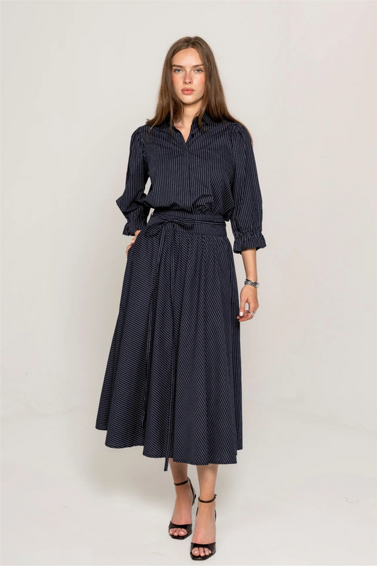 Astrid Skirt Pinstripe.