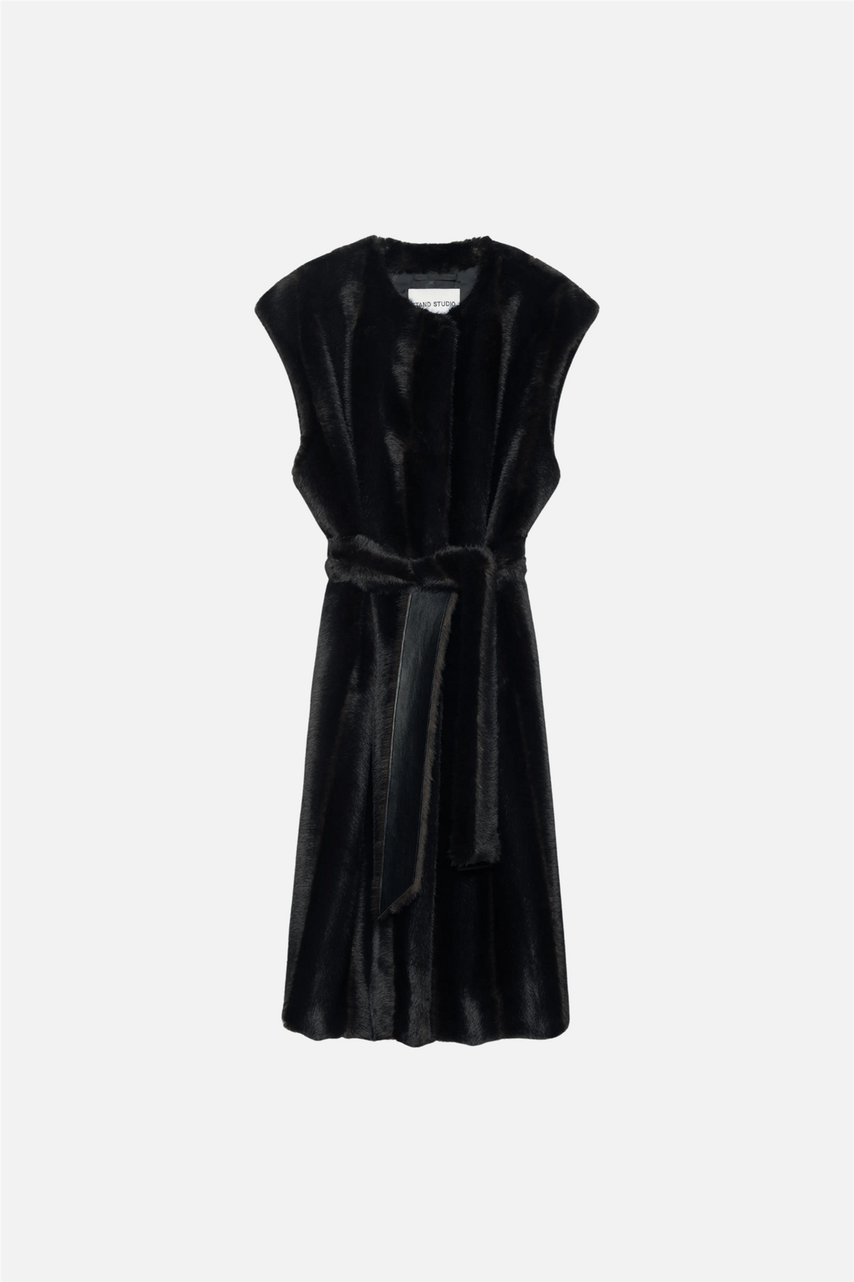 Klara Vest Dark Brown