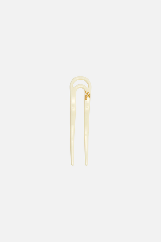 Jolie Hair Pin Ivory.