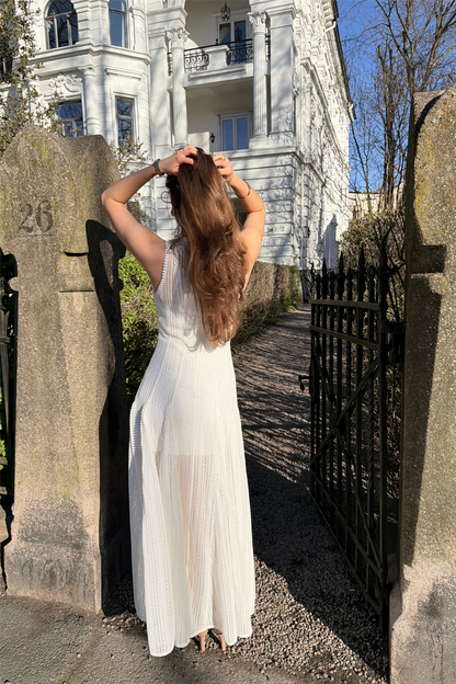 Amber Dress Off White
