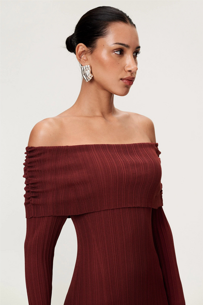 Izano dress Burgundy