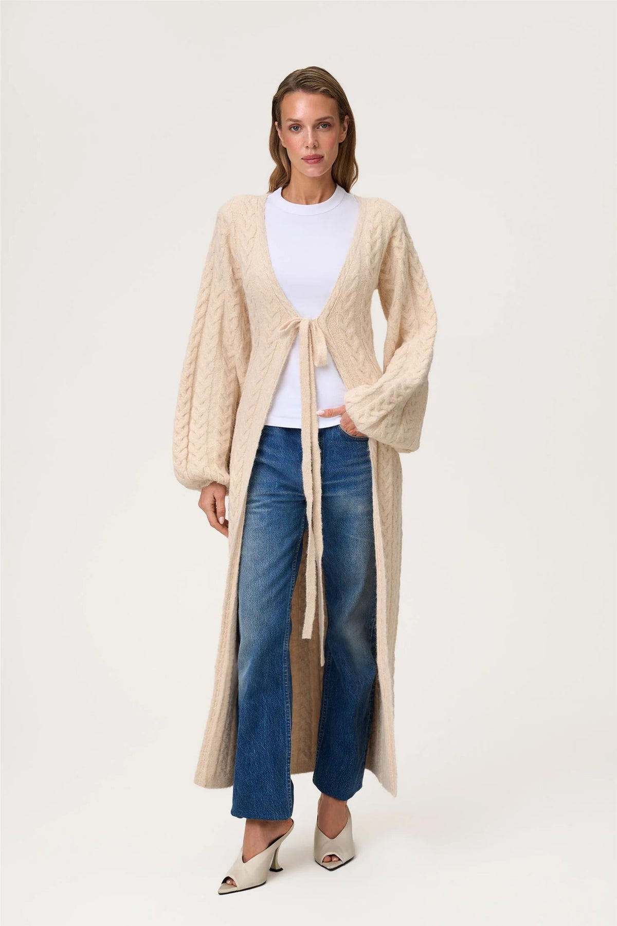 Biella Cardigan Butter Yellow.