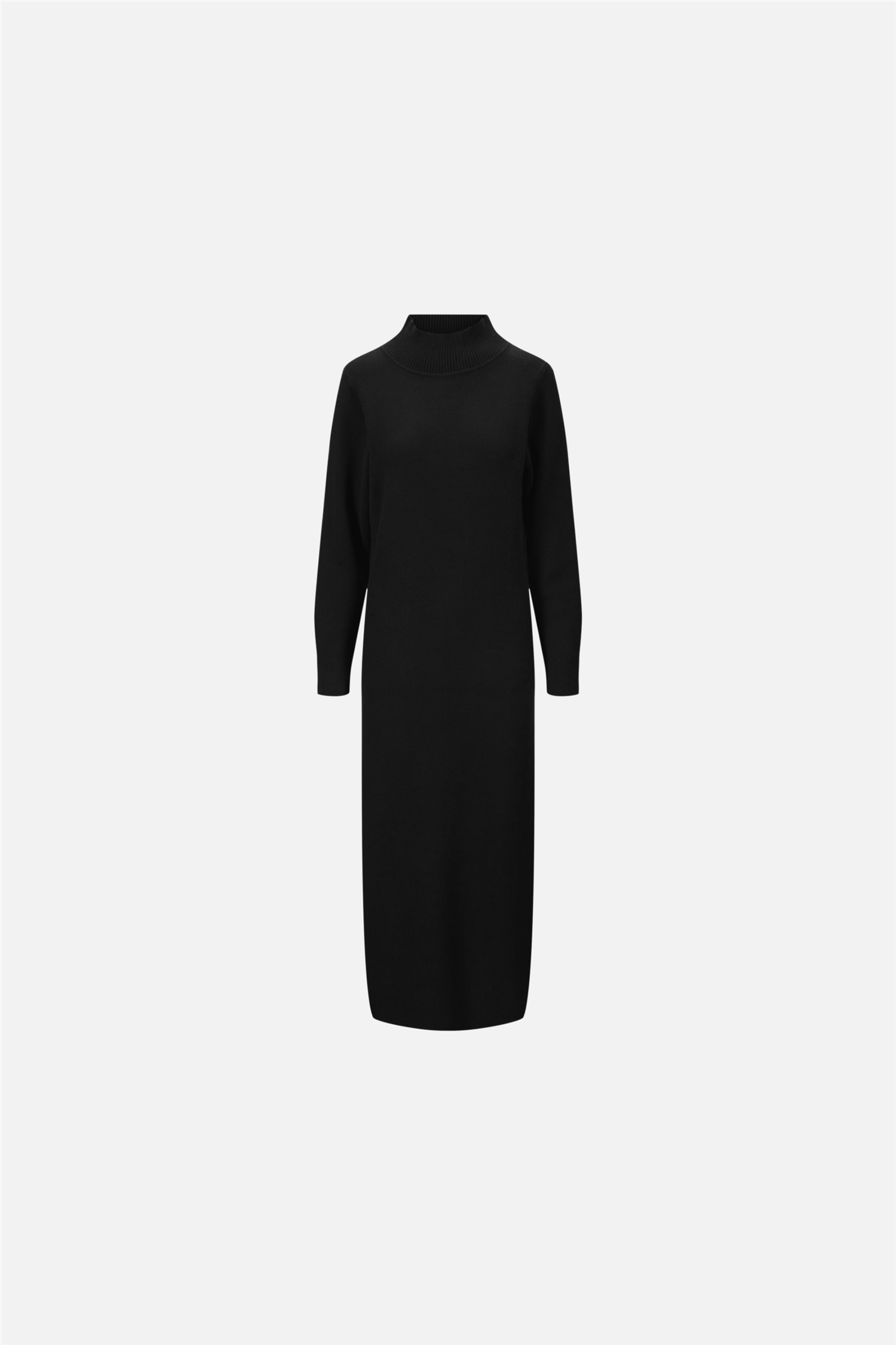 Serge Long Dress Black.