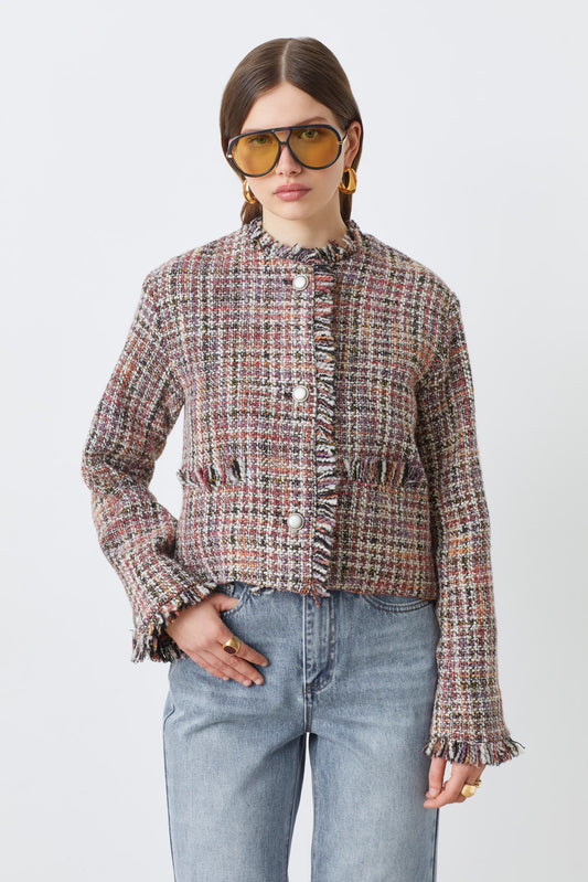 Daisy Jacket Rouge
