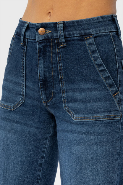 The MONA Jean Dark Vintage Blue