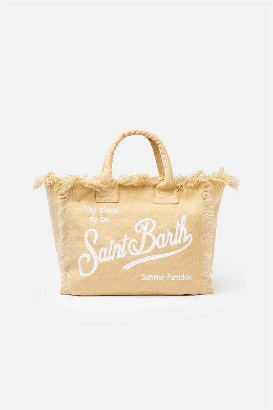 Canvas Vanity Bag Beige