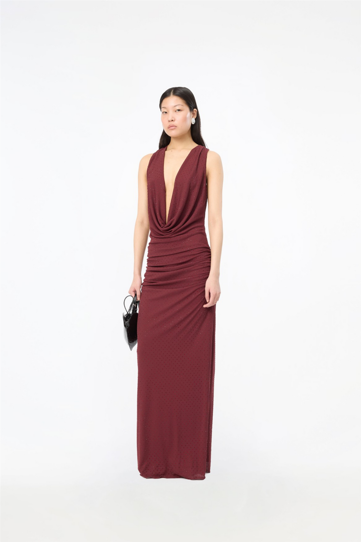 Maxi Halterneck Dress Port Royale Comb..