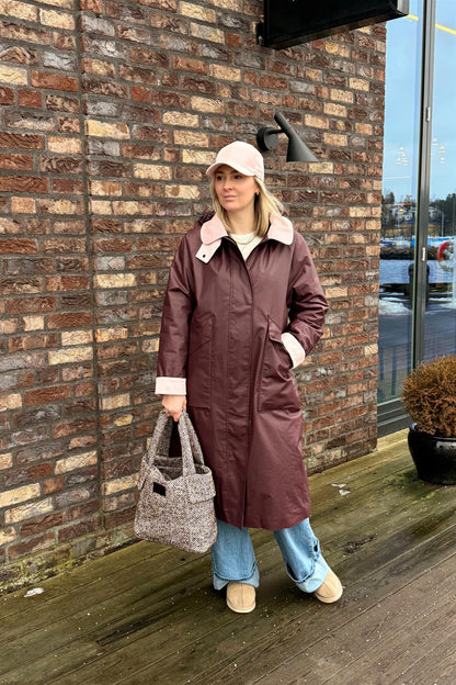 Tordenbrak Coat Wine Red.