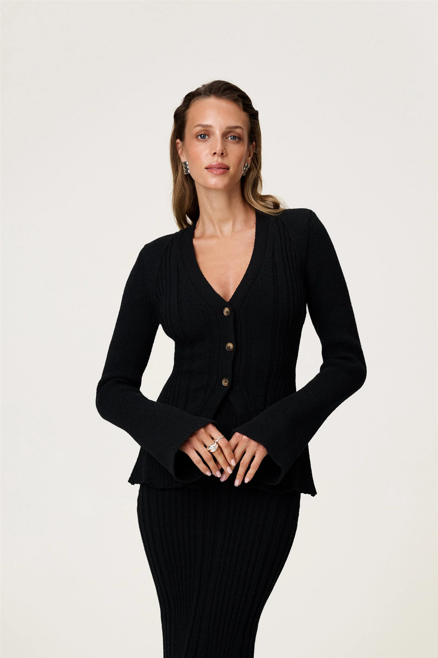 Lugo Cardigan Sort