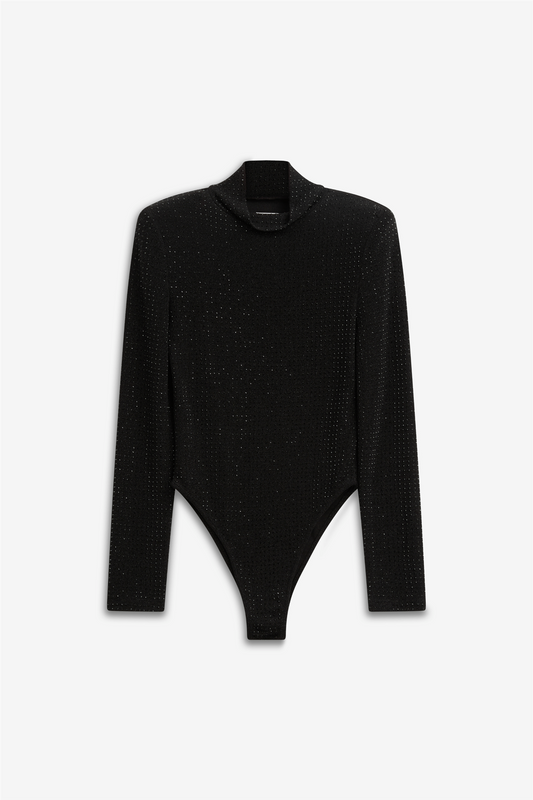 LUXE SEQUIN BODY Black