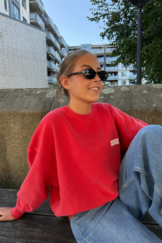 PLIZZY SWEAT  Vintage Volcano Red