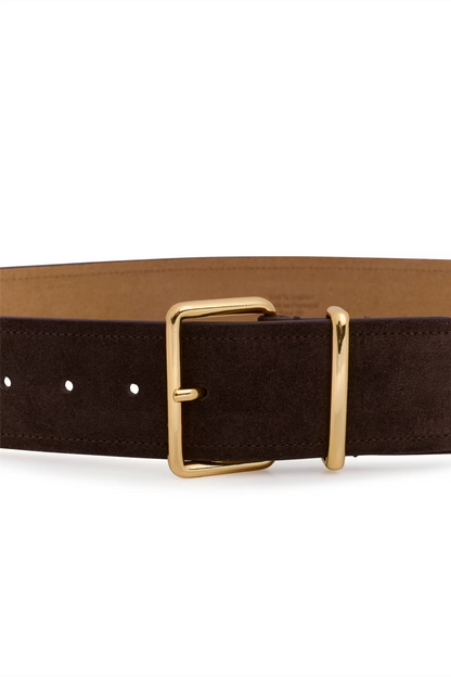 GZAlissa S belt Deep Chocolate Brown