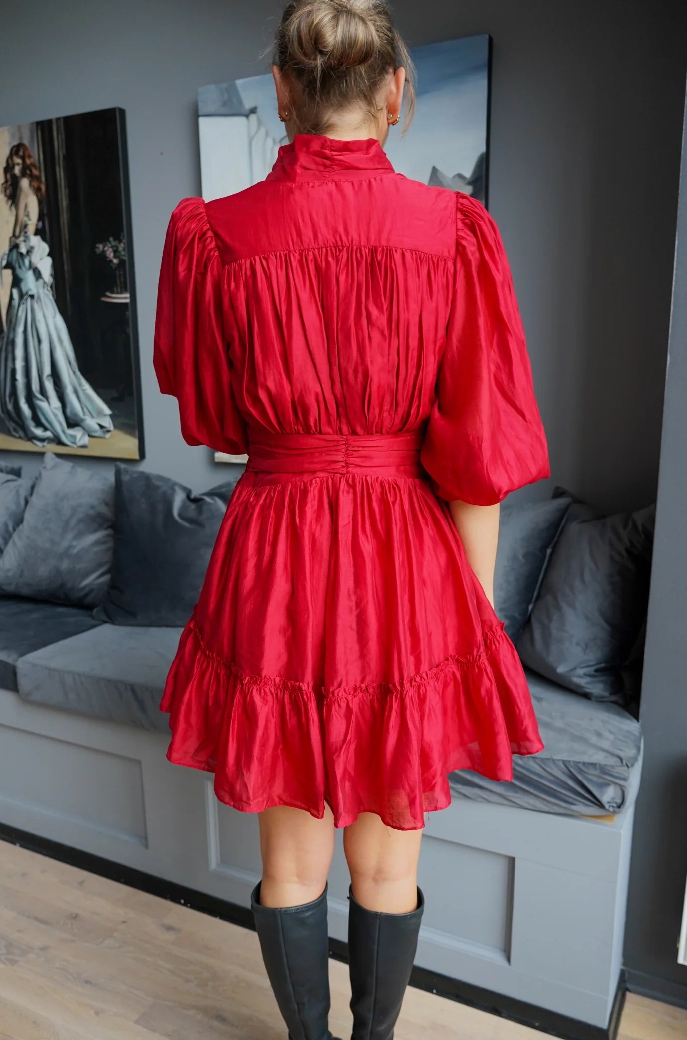 Vanity dress Deep Red