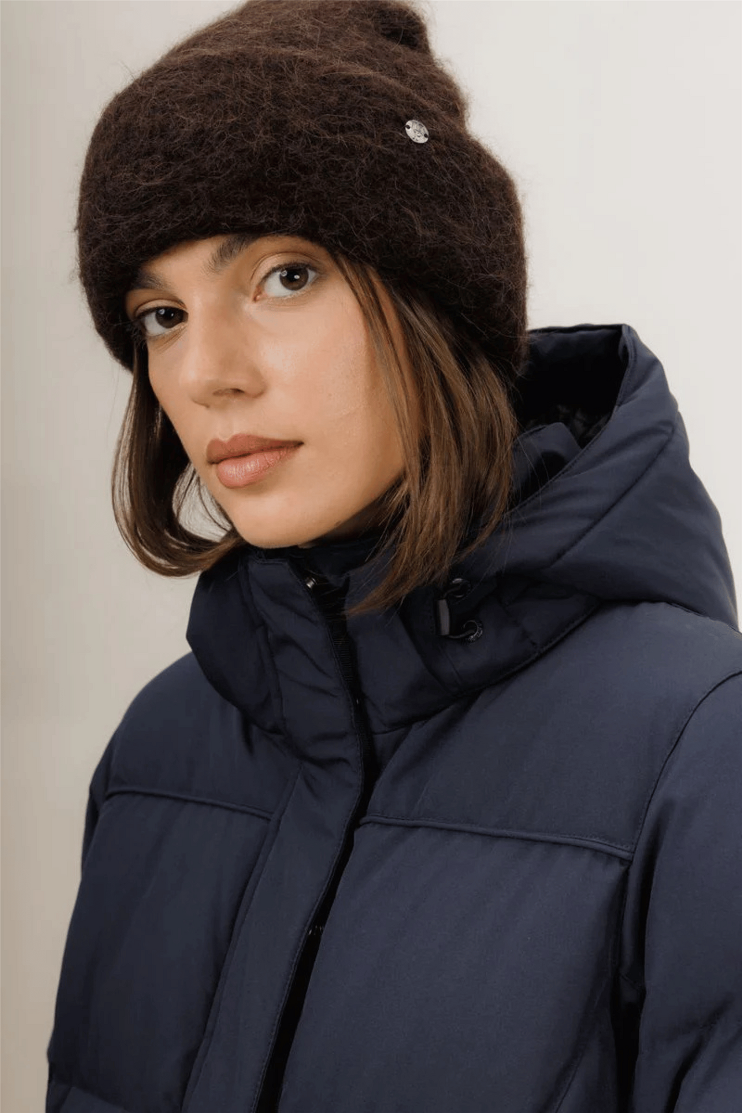 Laya Down Coat Dark Sapphire