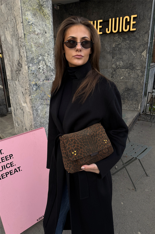 Lulu M Imprime Leopard Naturel