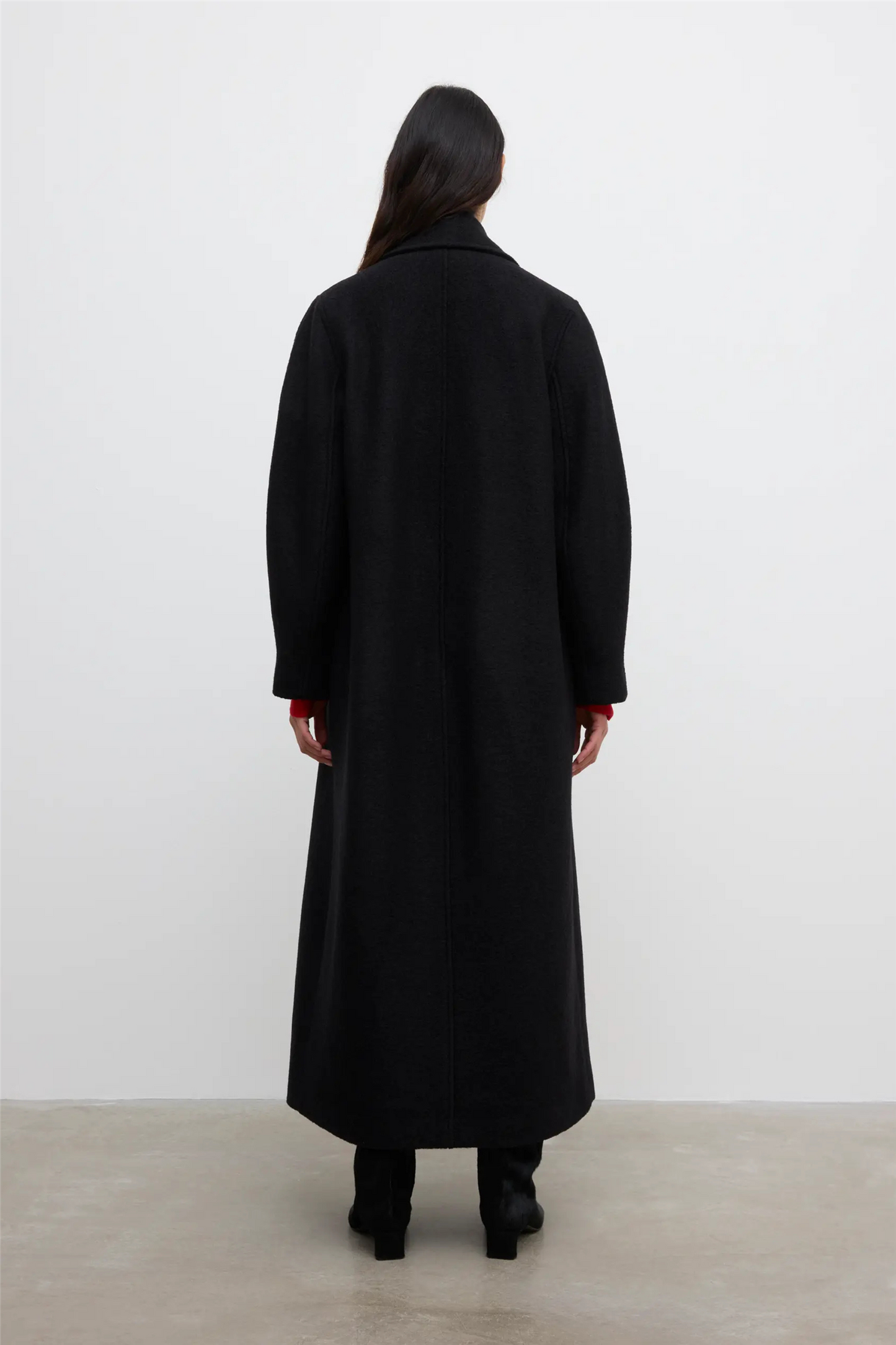 DB Wool Coat Black.
