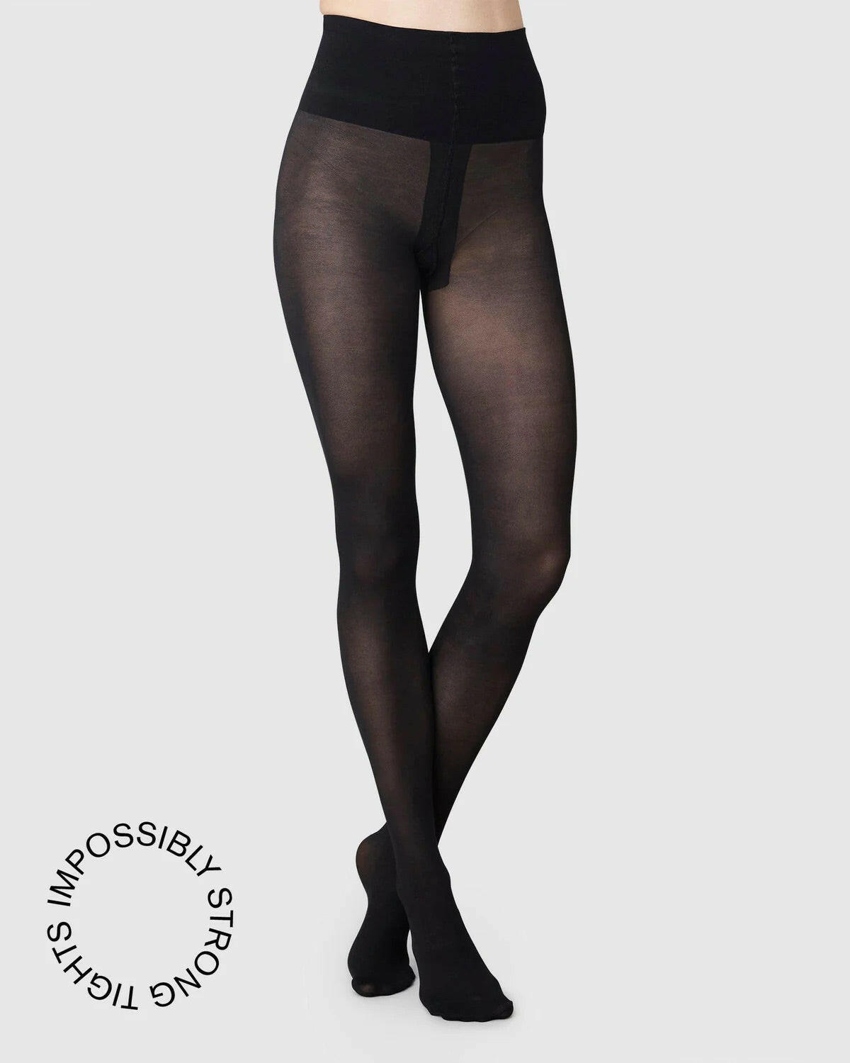 Lois Rip Resistant Tights Black.