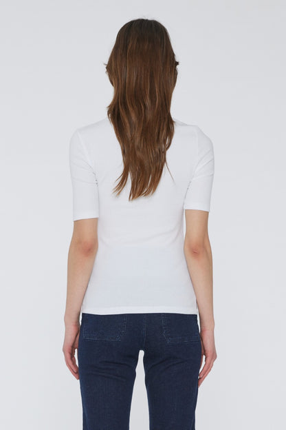 Jersey Short Sleeve T-Shirt White