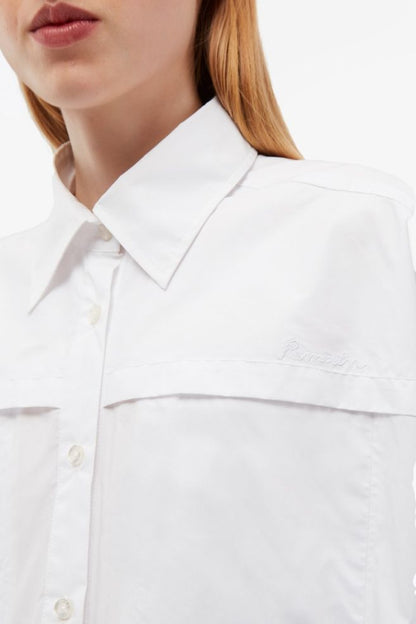 Poplin Oversized Shirt Bright White