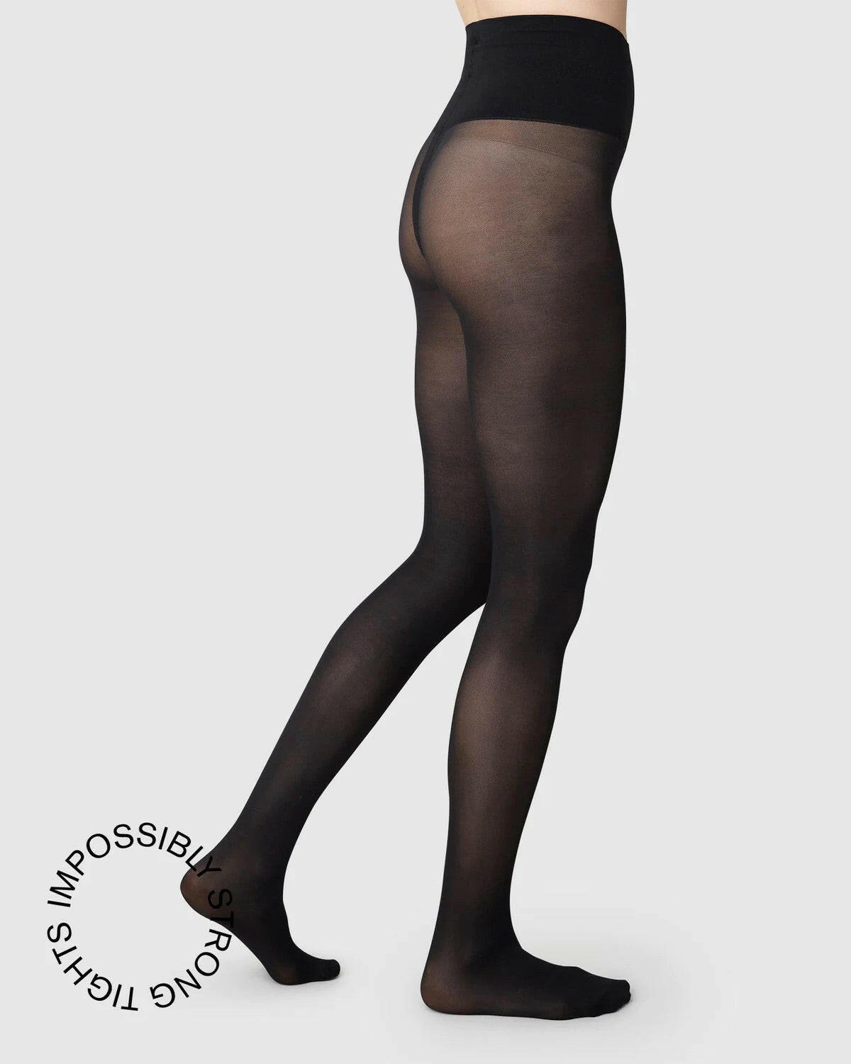 Lois Rip Resistant Tights Black.